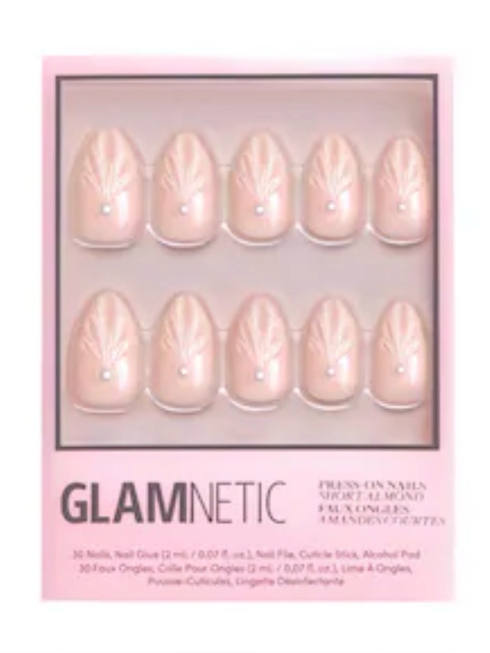 Glamnetic Press-on Nails Short Almond